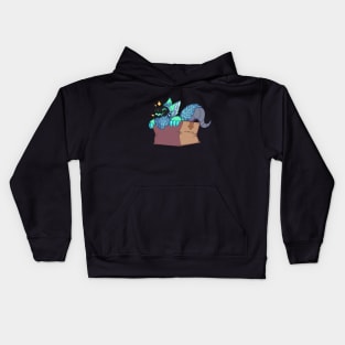 Proto in a Box - Green Kids Hoodie